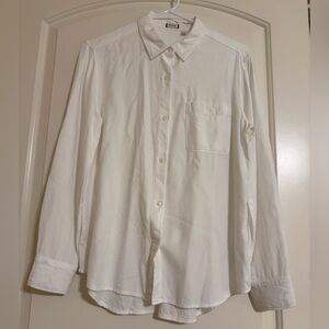 Sunday Best Women’s White Button Down Shirt